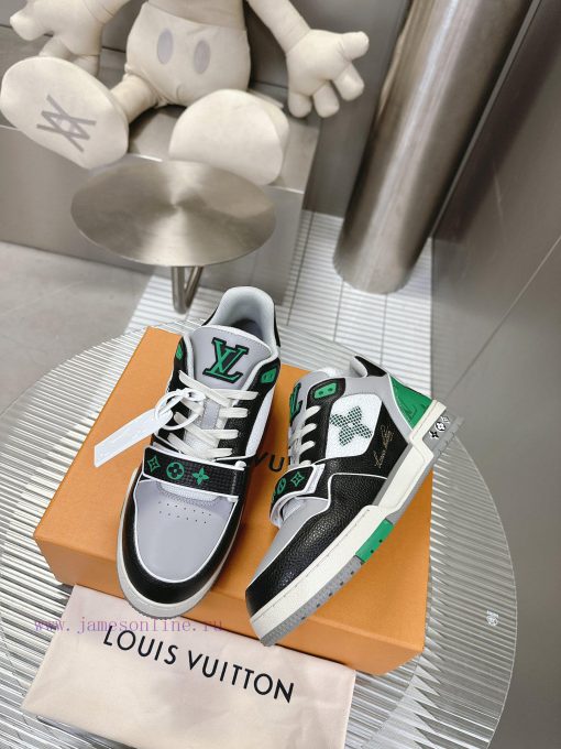 Men's limited edition low top sports shoes with custom-made cowhide outsole and TPU mold cosdc6au3vs - Image 3