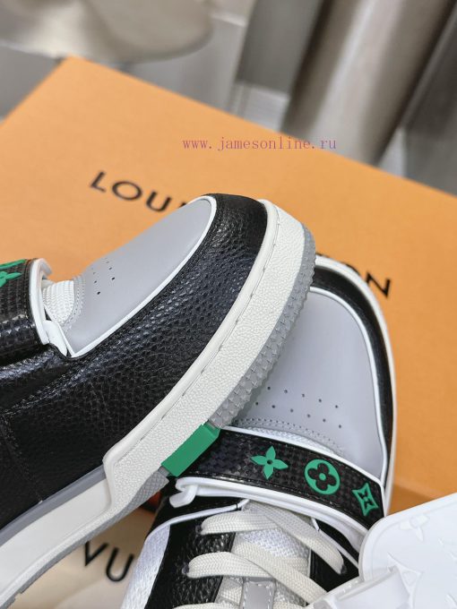 Men's limited edition low top sports shoes with custom-made cowhide outsole and TPU mold cosdc6au3vs - Image 6