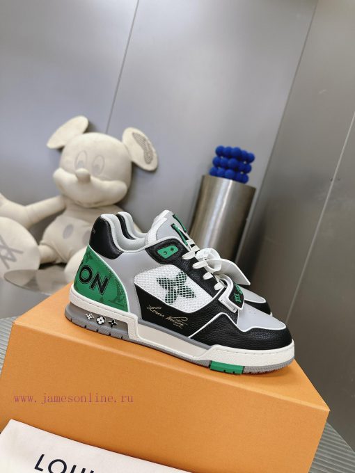 Men's limited edition low top sports shoes with custom-made cowhide outsole and TPU mold cosdc6au3vs - Image 7