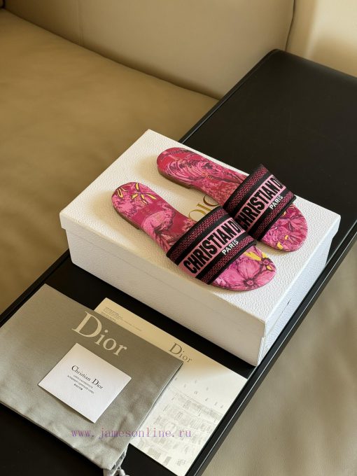 Dior ss24 new arrival～CD Home Classic Embroidered Slippers Classic Colors+24 New ColorsExquipt9asi6v