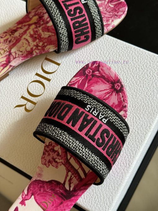 Dior ss24 new arrival～CD Home Classic Embroidered Slippers Classic Colors+24 New ColorsExqui409y3px2 - Image 6