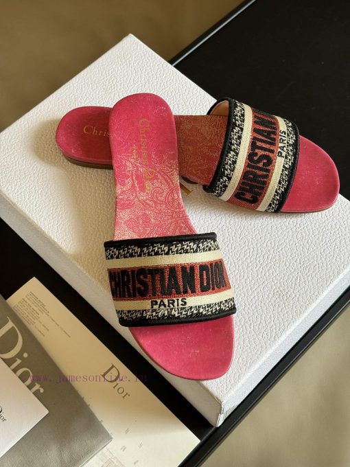 Dior ss24 new arrival～CD Home Classic Embroidered Slippers Classic Colors+24 New ColorsExquidtkmmsjp - Image 4