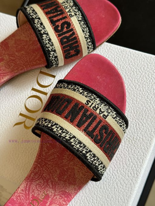 Dior ss24 new arrival～CD Home Classic Embroidered Slippers Classic Colors+24 New ColorsExquidtkmmsjp - Image 6