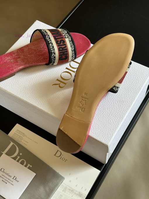 Dior ss24 new arrival～CD Home Classic Embroidered Slippers Classic Colors+24 New ColorsExquidtkmmsjp - Image 7