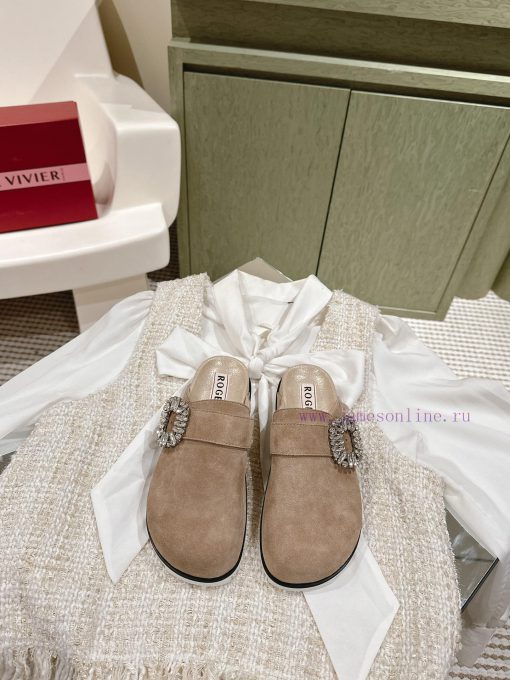 | ²⁰²4 𝐬𝐬  🤍🤎𝐑𝐨𝐠𝐞𝐫𝐕𝐢𝐯𝐢𝐞𝐫 Roger Vivian's latest Boken slippers, lazy head slippers are the mab9e7yfb