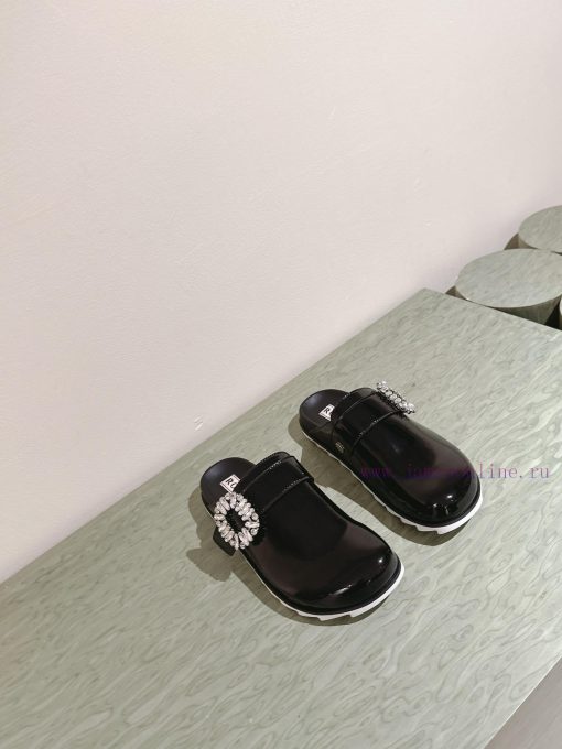 | ²⁰²4 𝐬𝐬  🤍🤎𝐑𝐨𝐠𝐞𝐫𝐕𝐢𝐯𝐢𝐞𝐫 Roger Vivian's latest Boken slippers, lazy head slippers are the mia08c7qo - Image 8