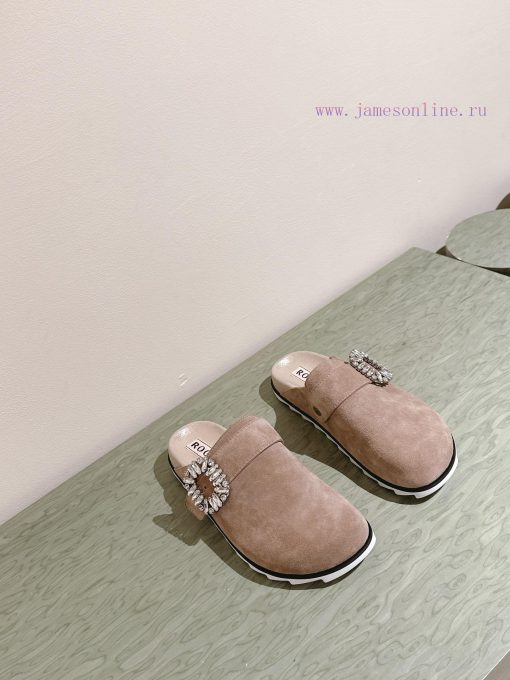 | ²⁰²4 𝐬𝐬  🤍🤎𝐑𝐨𝐠𝐞𝐫𝐕𝐢𝐯𝐢𝐞𝐫 Roger Vivian's latest Boken slippers, lazy head slippers are the mab9e7yfb - Image 8