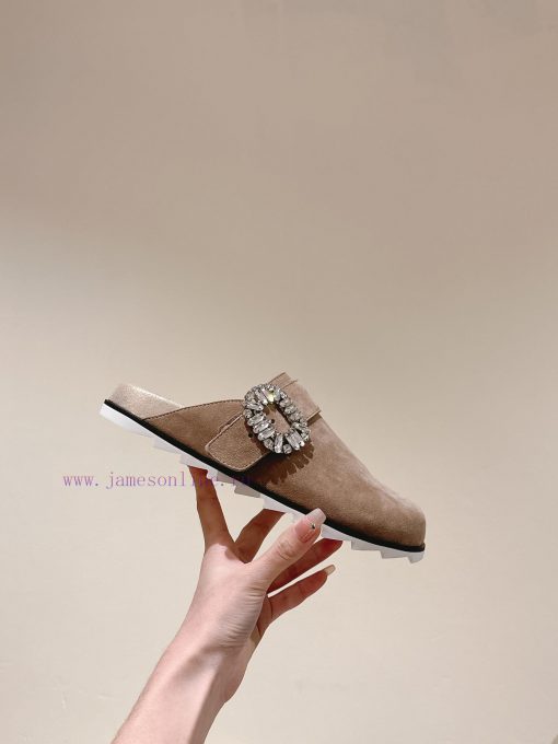 | ²⁰²4 𝐬𝐬  🤍🤎𝐑𝐨𝐠𝐞𝐫𝐕𝐢𝐯𝐢𝐞𝐫 Roger Vivian's latest Boken slippers, lazy head slippers are the mab9e7yfb - Image 9