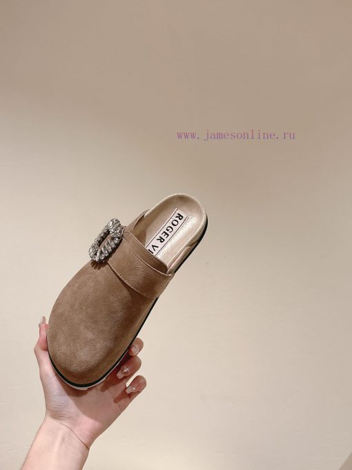 | ²⁰²4 𝐬𝐬  🤍🤎𝐑𝐨𝐠𝐞𝐫𝐕𝐢𝐯𝐢𝐞𝐫 Roger Vivian's latest Boken slippers, lazy head slippers are the mab9e7yfb - Image 10