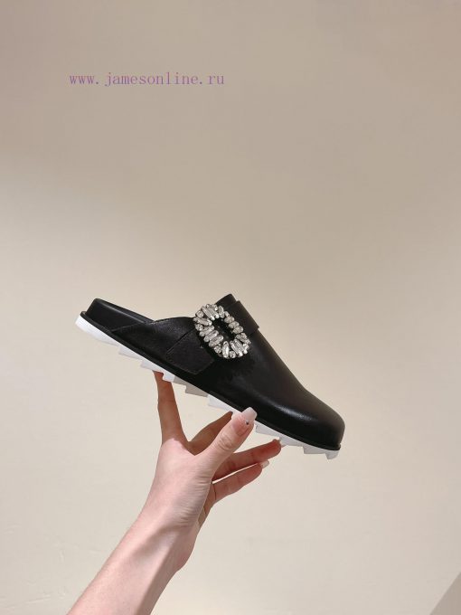 | ²⁰²4 𝐬𝐬  🤍🤎𝐑𝐨𝐠𝐞𝐫𝐕𝐢𝐯𝐢𝐞𝐫 Roger Vivian's latest Boken slippers, lazy head slippers are the md1o1wbt3 - Image 9