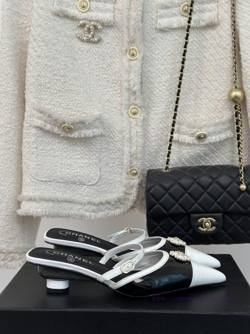 Chanel | Chanel 24C New Product ClassicDouble C Clover Pearl Sandals and Slippers SeriesThe a85kgtad
