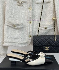 Chanel | Chanel 24C New Product ClassicDouble C Clover Pearl Sandals and Slippers SeriesThe 096339os