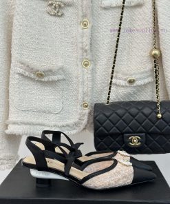 Chanel | Chanel 24C New Product ClassicDouble C Clover Pearl Sandals and Slippers SeriesThe zkapsbix