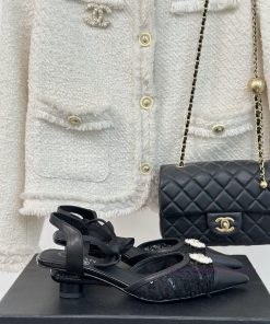 Chanel | Chanel 24C New Product ClassicDouble C Clover Pearl Sandals and Slippers SeriesThe 1bt83cj4