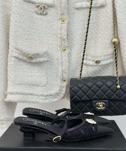 Chanel | Chanel 24C New Product ClassicDouble C Clover Pearl Sandals and Slippers SeriesThe nygq0b3k