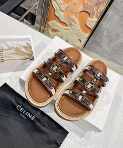 Original replica Celine24 new color Celine Silin TIPPI new coffee color vegetable tanned cowbyxtpe79