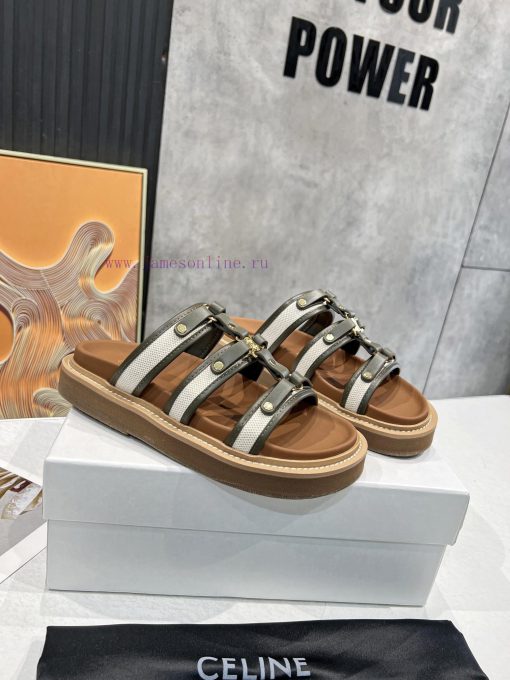 Original replica Celine24 new color Celine Silin TIPPI new coffee color vegetable tanned cow0r3j26qb - Image 5
