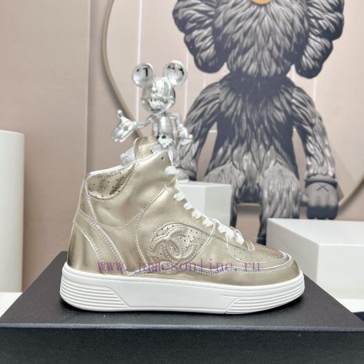 Leather Mask 'Top'Chanel C Home 2024 vs Spring/Summer Hot Canvas Leisure SeriesHigh top colo3l2zw7rx - Image 6