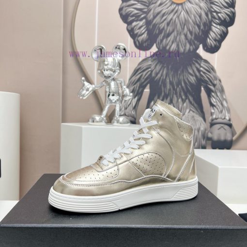 Leather Mask 'Top'Chanel C Home 2024 vs Spring/Summer Hot Canvas Leisure SeriesHigh top colo3l2zw7rx - Image 7