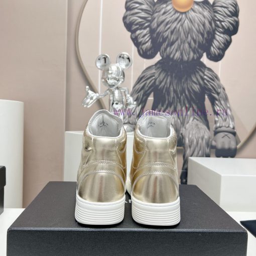 Leather Mask 'Top'Chanel C Home 2024 vs Spring/Summer Hot Canvas Leisure SeriesHigh top colo3l2zw7rx - Image 9