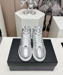 Leather Mask 'Top'Chanel C Home 2024 vs Spring/Summer Hot Canvas Leisure SeriesHigh top colo3wypz2go