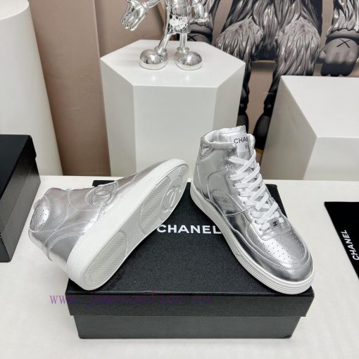 Leather Mask 'Top'Chanel C Home 2024 vs Spring/Summer Hot Canvas Leisure SeriesHigh top colo3wypz2go - Image 10