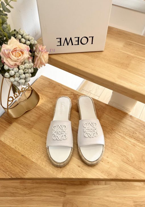 ~LOEWE purchasing grade 2024 early spring new slippers fisherman shoes, comfortable, lightwesjt9pcgf - Image 2