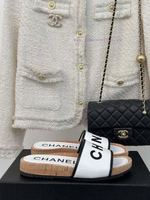 Chanel | Chanel 23p New Large Letter Lazy SlippersIn summer, it is necessary for everyone to6bxag0l8 - Image 2