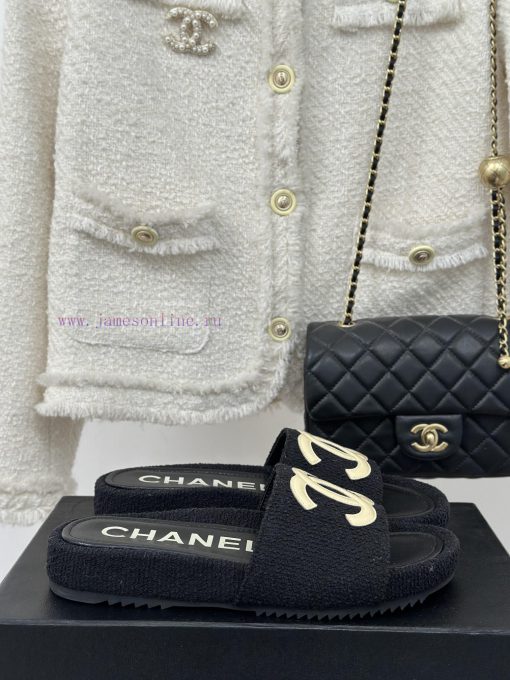 Chanel | Chanel 23p New Product Large Pair C Lazy SlippersIn summer, it is necessary for evej91gg1h0 - Image 2
