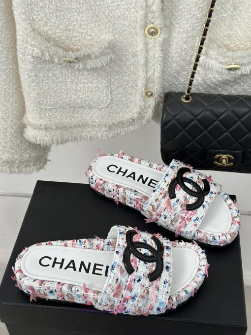Chanel | Chanel 23p New Product Large Pair C Lazy SlippersIn summer, it is necessary for ever82ksgh0 - Image 4
