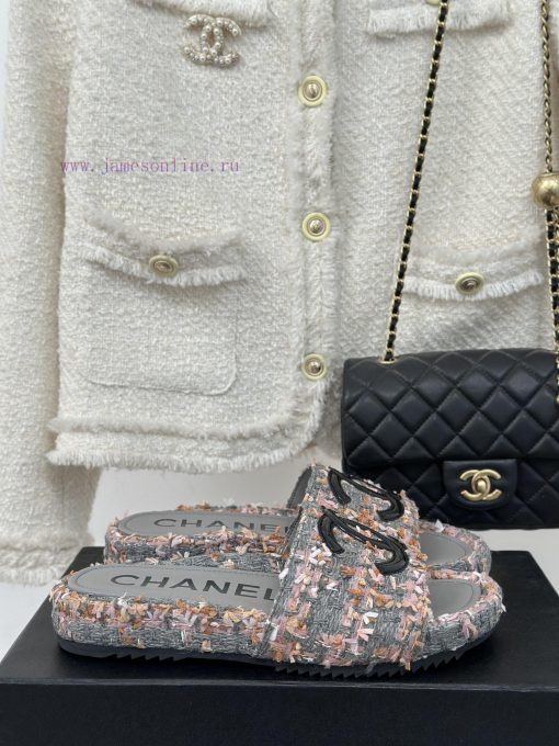 Chanel | Chanel 23p New Product Large Pair C Lazy SlippersIn summer, it is necessary for evet9ilmvud - Image 2