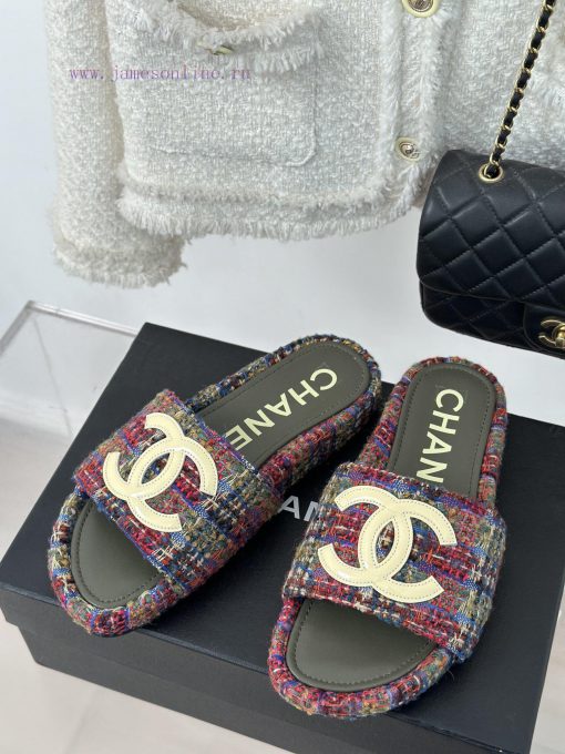 Chanel | Chanel 23p New Product Large Pair C Lazy SlippersIn summer, it is necessary for eveavw1ezdc - Image 3