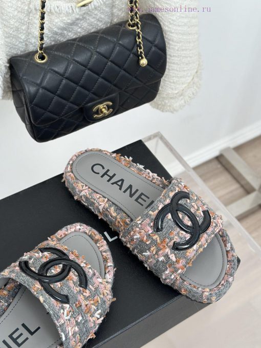Chanel | Chanel 23p New Product Large Pair C Lazy SlippersIn summer, it is necessary for evet9ilmvud - Image 6