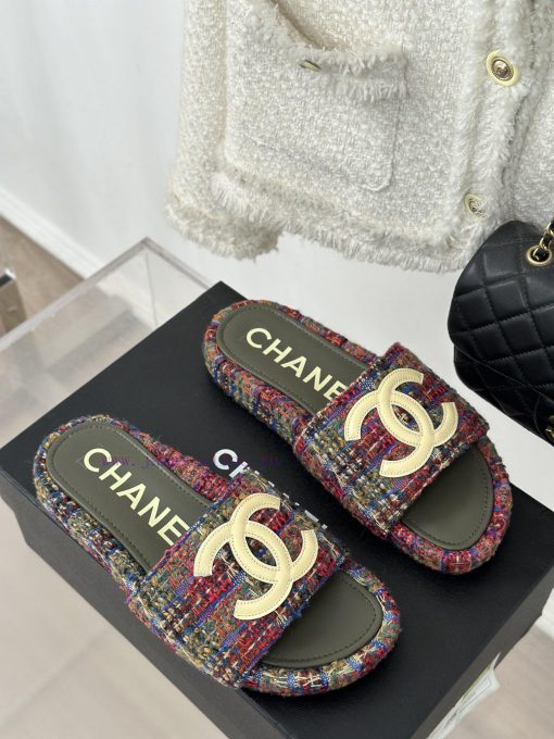 Chanel | Chanel 23p New Product Large Pair C Lazy SlippersIn summer, it is necessary for eveavw1ezdc - Image 4
