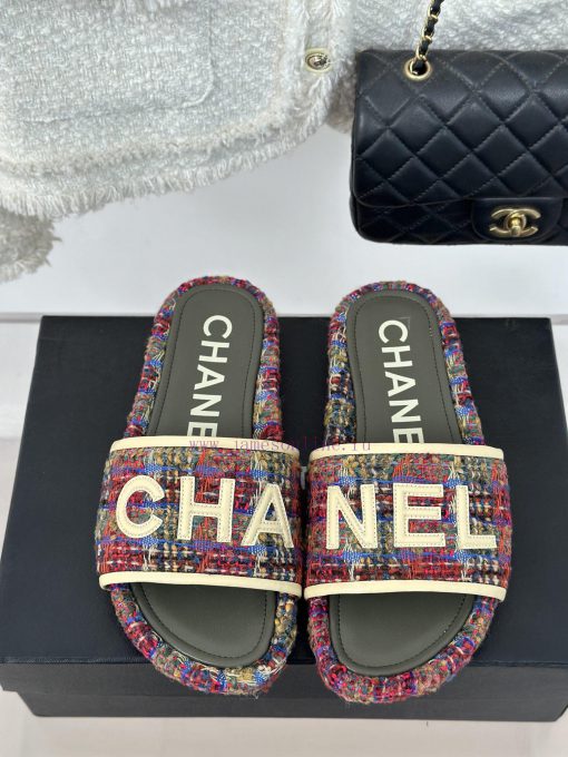 Chanel | Chanel 23p New Large Letter Lazy SlippersIn summer, it is necessary for everyone tonjmtlrsl - Image 5