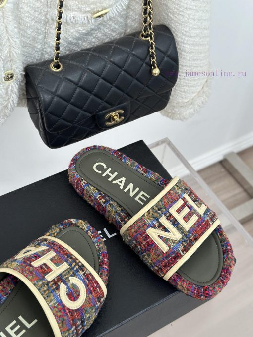 Chanel | Chanel 23p New Large Letter Lazy SlippersIn summer, it is necessary for everyone tonjmtlrsl - Image 6