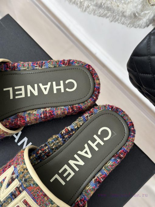Chanel | Chanel 23p New Large Letter Lazy SlippersIn summer, it is necessary for everyone tonjmtlrsl - Image 9