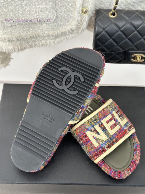 Chanel | Chanel 23p New Large Letter Lazy SlippersIn summer, it is necessary for everyone tonjmtlrsl - Image 10