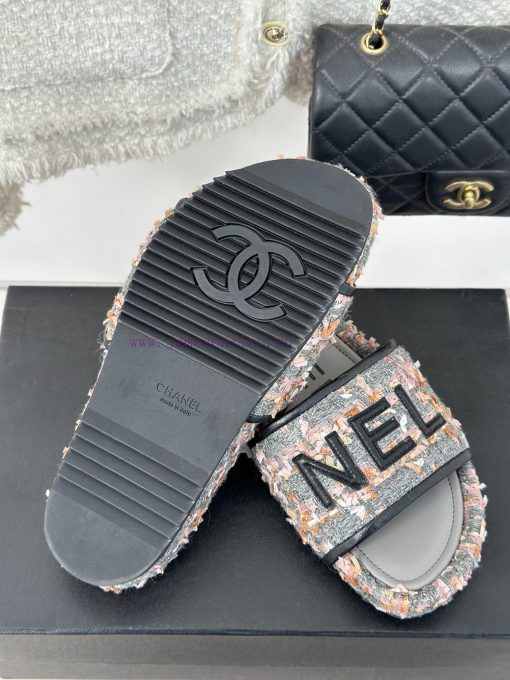 Chanel | Chanel 23p New Large Letter Lazy SlippersIn summer, it is necessary for everyone to3m1kk0dy - Image 10