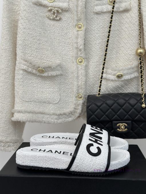 Chanel | Chanel 23p New Large Letter Lazy SlippersIn summer, it is necessary for everyone tov67mqu3a