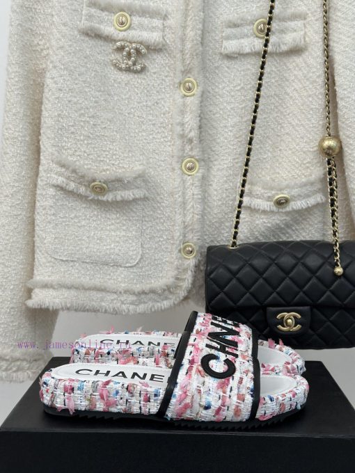Chanel | Chanel 23p New Large Letter Lazy SlippersIn summer, it is necessary for everyone tor1pythft - Image 2