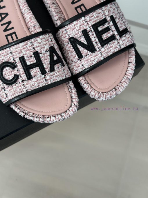 Chanel | Chanel 23p New Large Letter Lazy SlippersIn summer, it is necessary for everyone tocn246njh - Image 8
