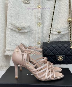 Chanel | Chanel 24C New Product ClassicDouble C high-heeled sandals seriesThe shoe upper is druqwwra