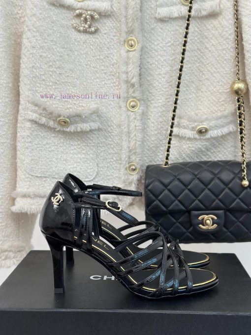 Chanel | Chanel 24C New Product ClassicDouble C high-heeled sandals seriesThe shoe upper is gu4zpqub