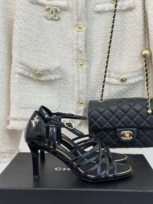 Chanel | Chanel 24C New Product ClassicDouble C high-heeled sandals seriesThe shoe upper is gu4zpqub - Image 2