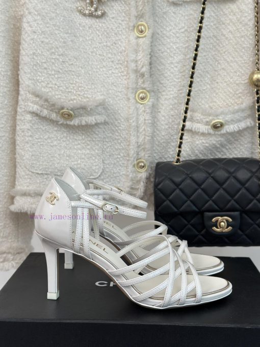 Chanel | Chanel 24C New Product ClassicDouble C high-heeled sandals seriesThe shoe upper is t5nspq37
