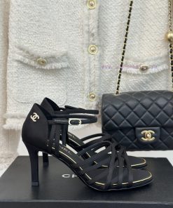 Chanel | Chanel 24C New Product ClassicDouble C high-heeled sandals seriesThe shoe upper is ipe6ivwh