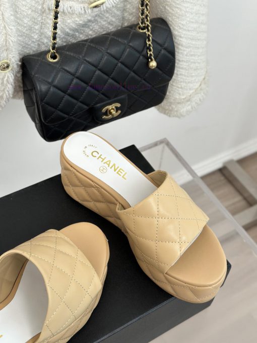 Chanel | Chanel 23c New ProductLingge thick soled sponge sandals and slippersA must-have coo0aa7v6zj - Image 6