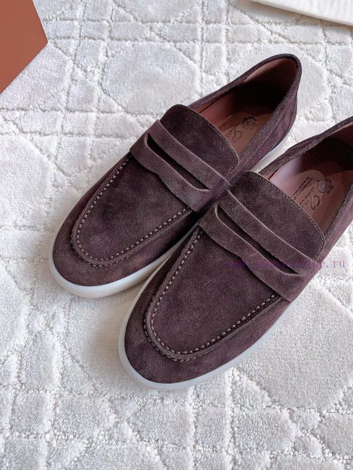 Loro Pian * LP's timeless classic men's loafers are simple, fashionable, and have a super cocetnpwez - Image 6
