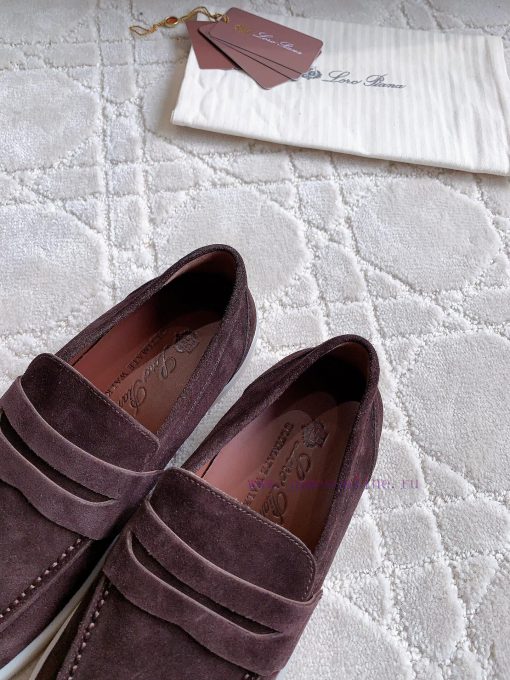 Loro Pian * LP's timeless classic men's loafers are simple, fashionable, and have a super cocetnpwez - Image 7